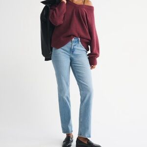 Curve Love Mid Rise 90s Straight Jean